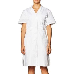 Dickies EDS Professional Women Scrubs Dress Button Front 84500 size XS